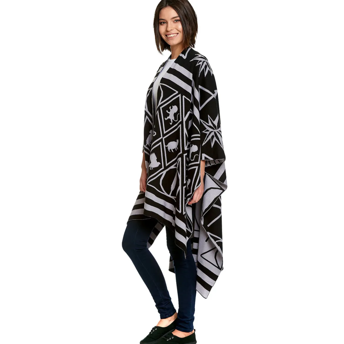 Harry Potter - Magic Symbols Poncho
