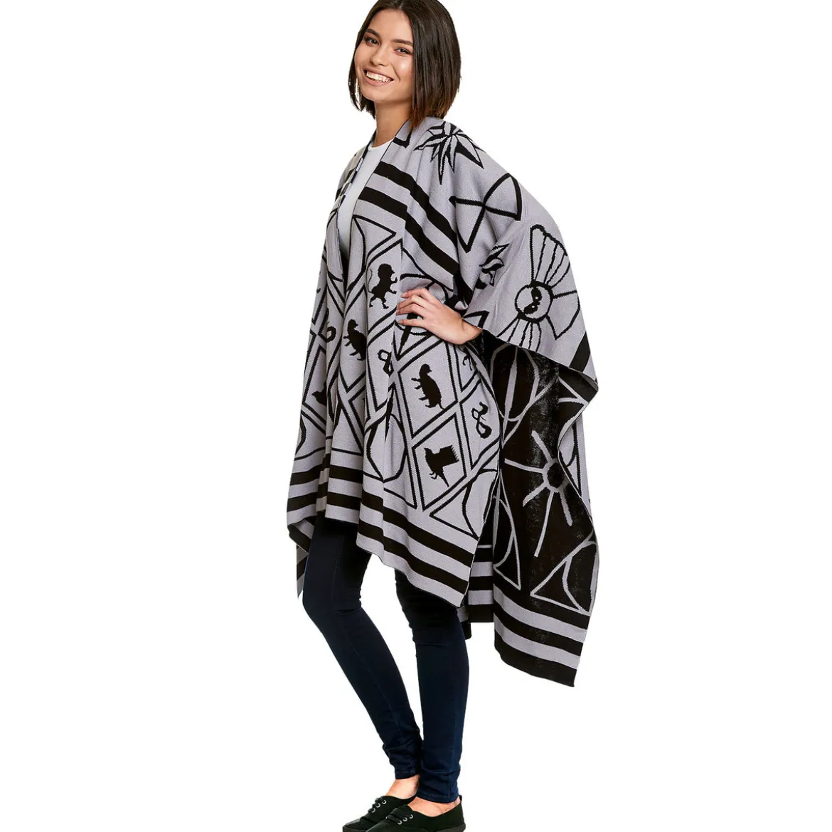 Harry Potter - Magic Symbols Poncho