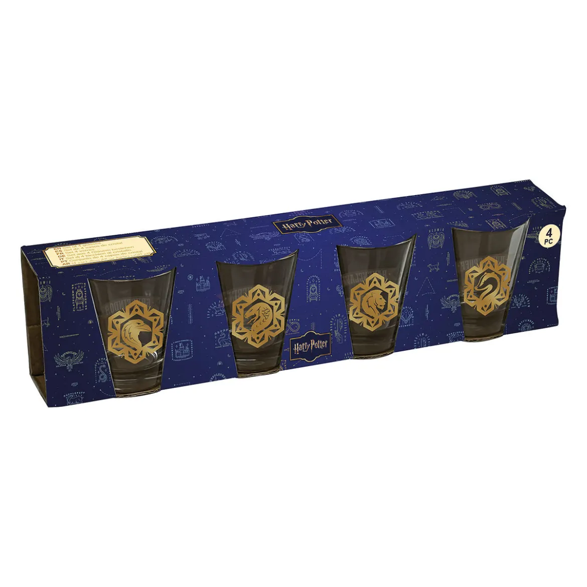 Harry Potter - Magic und Mayhem Gläser 4er Set