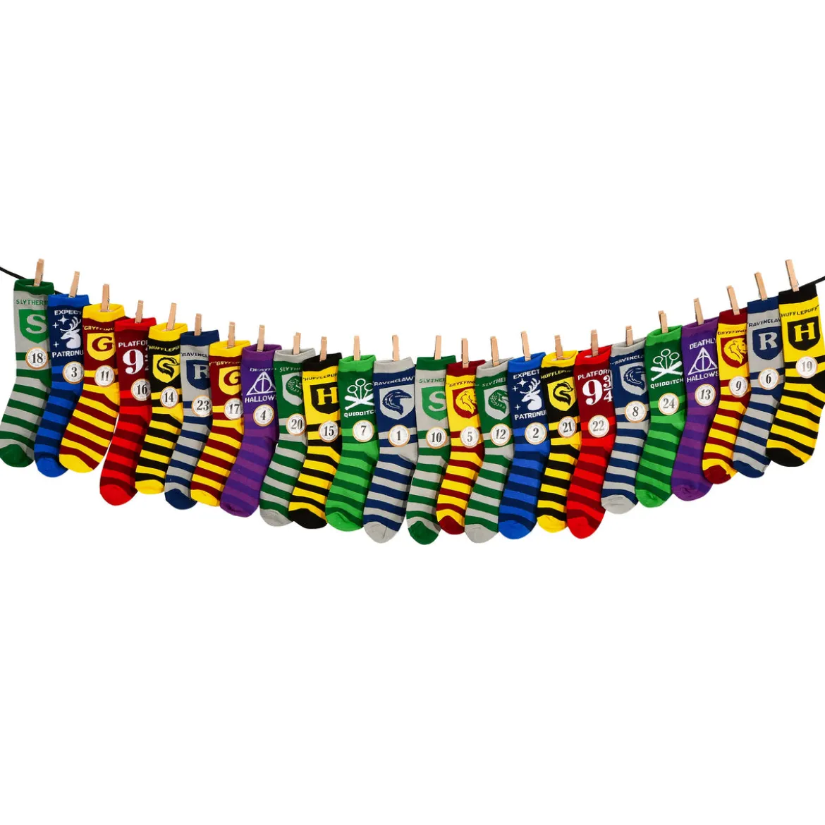 Harry Potter - Magischer Socken Adventskalender zum Befüllen