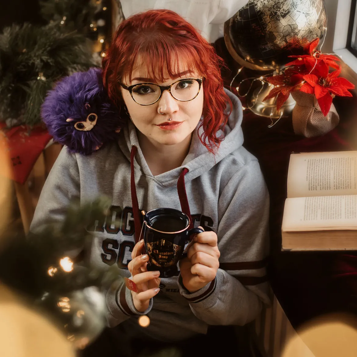 Harry Potter - Minimuff Plüsch Figur lila