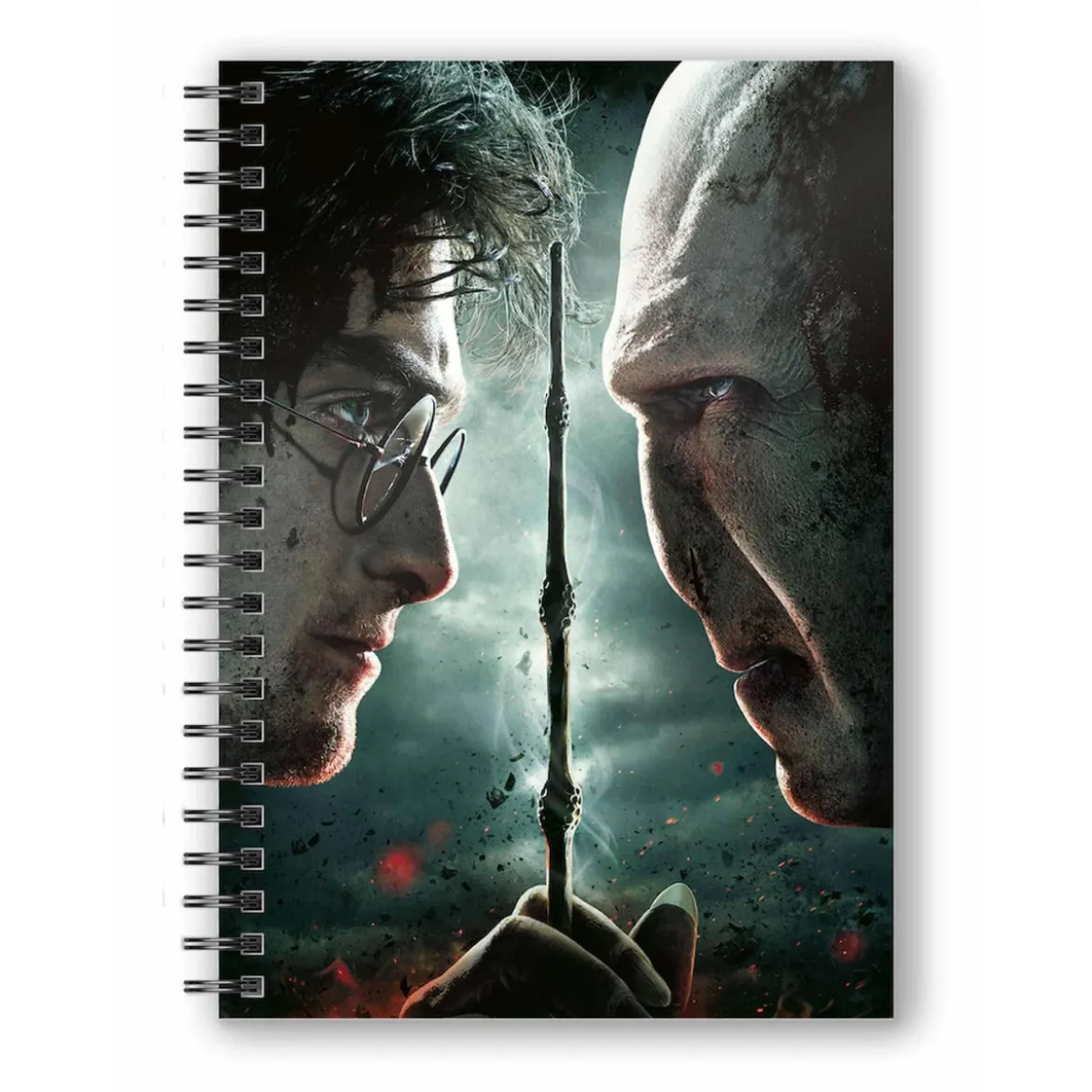 Harry Potter Notizbuch mit 3D-Effekt Harry Potter vs. Voldemort