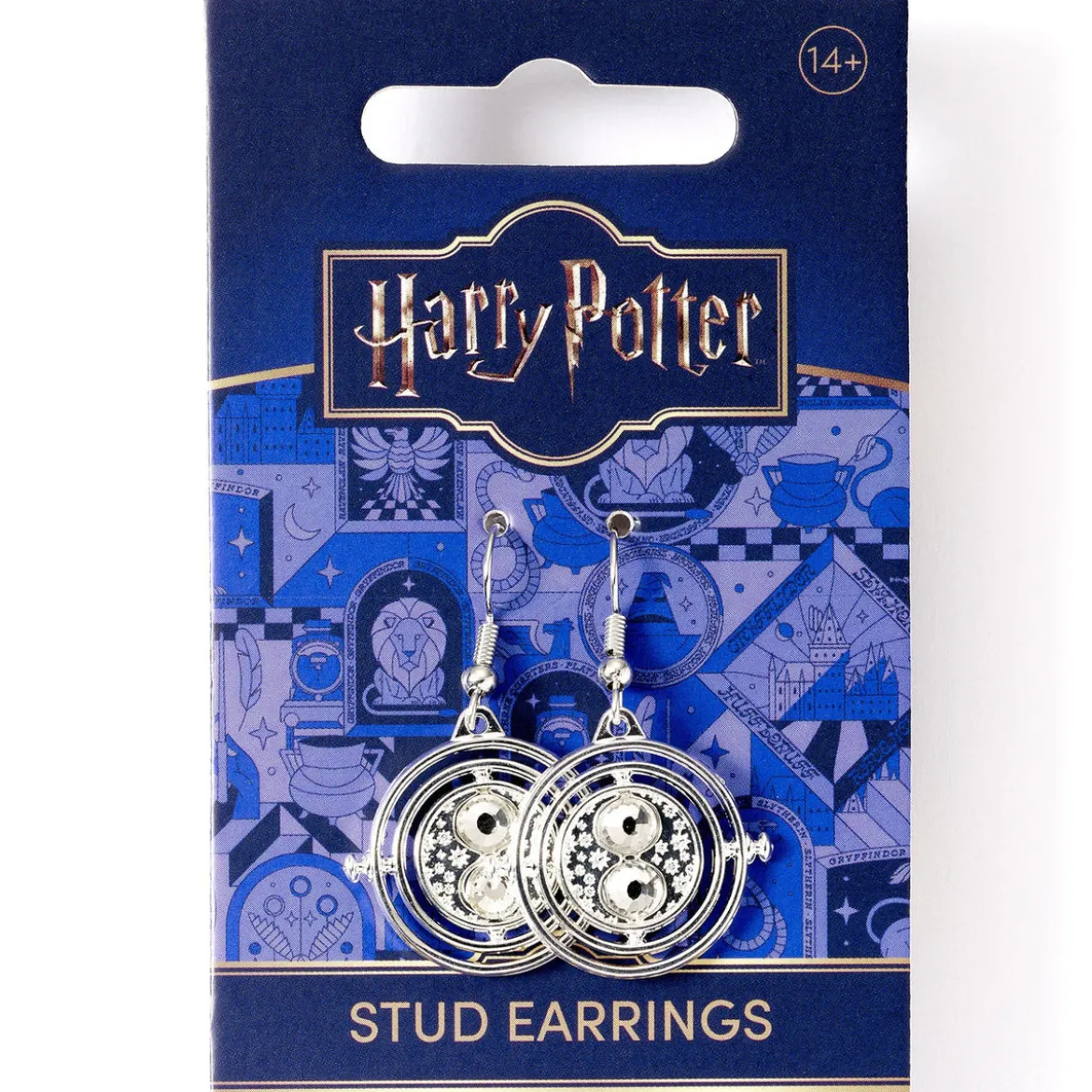 Harry Potter Ohrringe Time Turner (Silberfarben)
