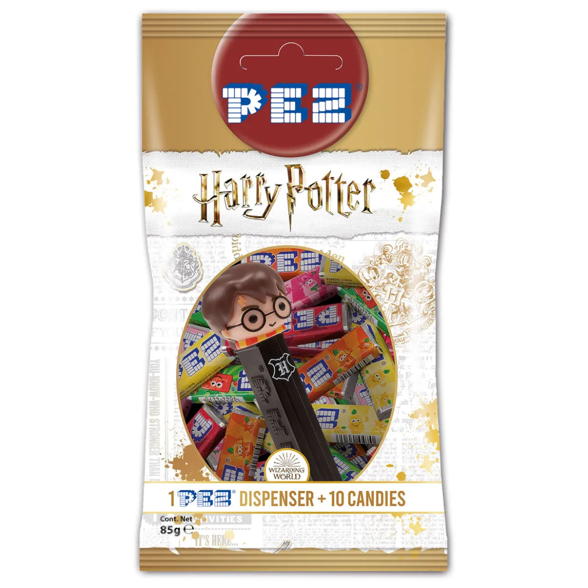 Harry Potter - PEZ Bonbons 10er Pack mit Spender