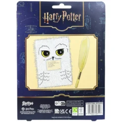Harry Potter Plüsch Notizbuch Set mit Stift Hedwig Magical