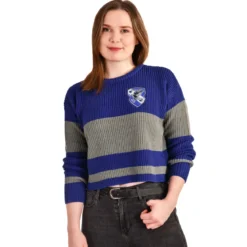 Harry Potter - Ravenclaw Crop Sweater Damen
