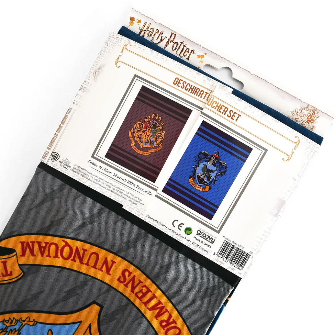 Harry Potter - Ravenclaw & Hogwarts Geschirrtücher Set
