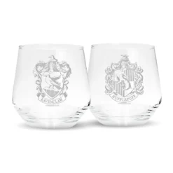 Harry Potter - Ravenclaw & Hufflepuff Gläser 2er Set