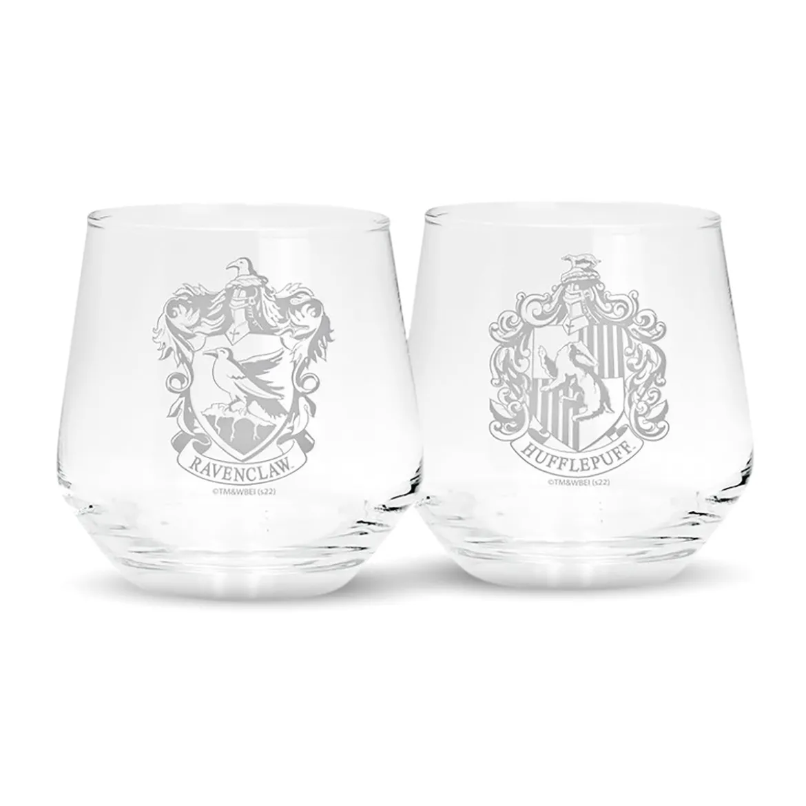 Harry Potter - Ravenclaw & Hufflepuff Gläser 2er Set