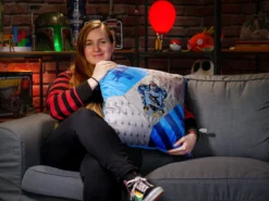 Harry Potter - Ravenclaw Kissen mit Quasten deluxe