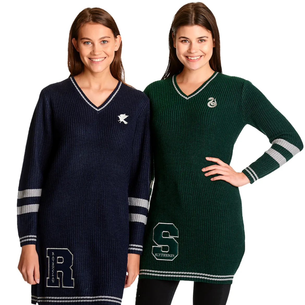 Harry Potter - Ravenclaw Strickkleid blau