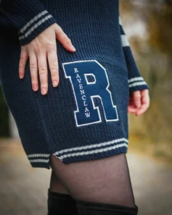 Harry Potter - Ravenclaw Strickkleid blau
