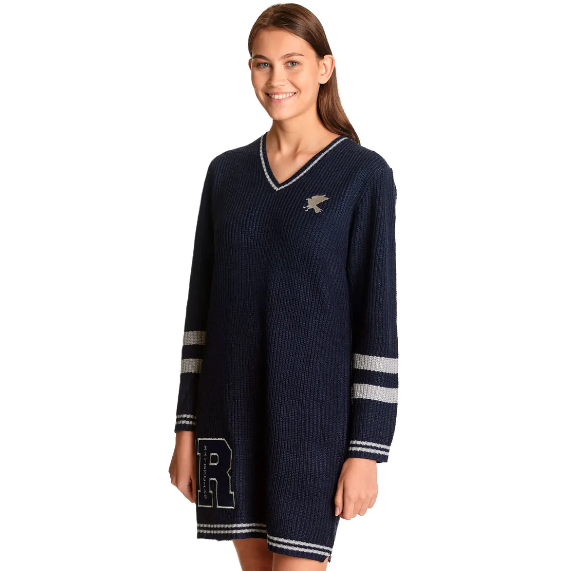 Harry Potter - Ravenclaw Strickkleid blau