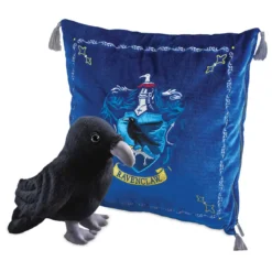 Harry Potter - Ravenclaw Wappen Kissen mit Plüsch Figur