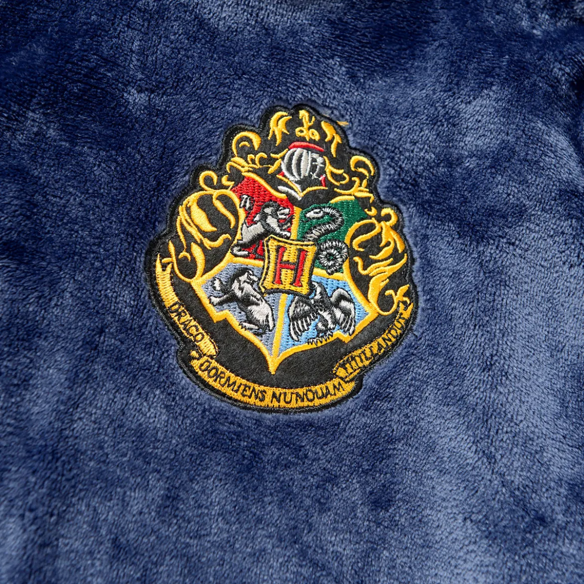 Harry Potter - Ravenclaw Wappen Bademantel blau
