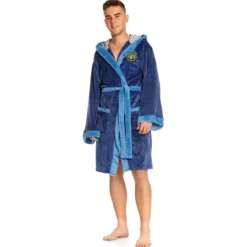Harry Potter - Ravenclaw Wappen Bademantel blau