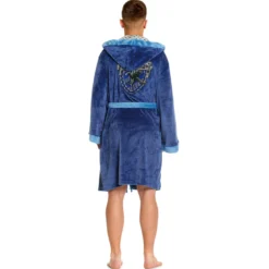 Harry Potter - Ravenclaw Wappen Bademantel blau