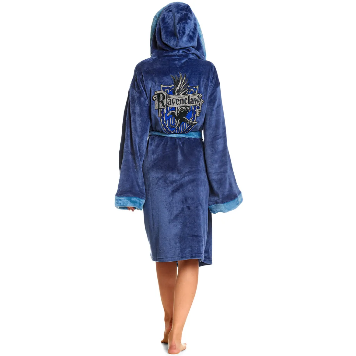 Harry Potter - Ravenclaw Wappen Bademantel blau