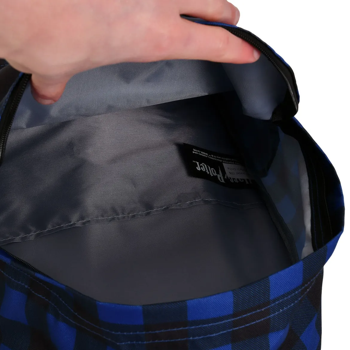 Harry Potter - Ravenclaw Wappen Karo Rucksack