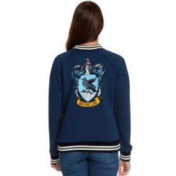 Harry Potter - Ravenclaw Wappen College Jacke Damen blau