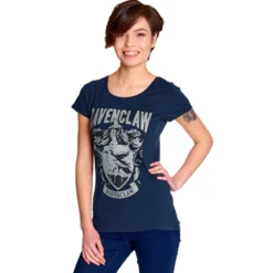 Harry Potter - Ravenclaw Wappen T-Shirt Damen blau