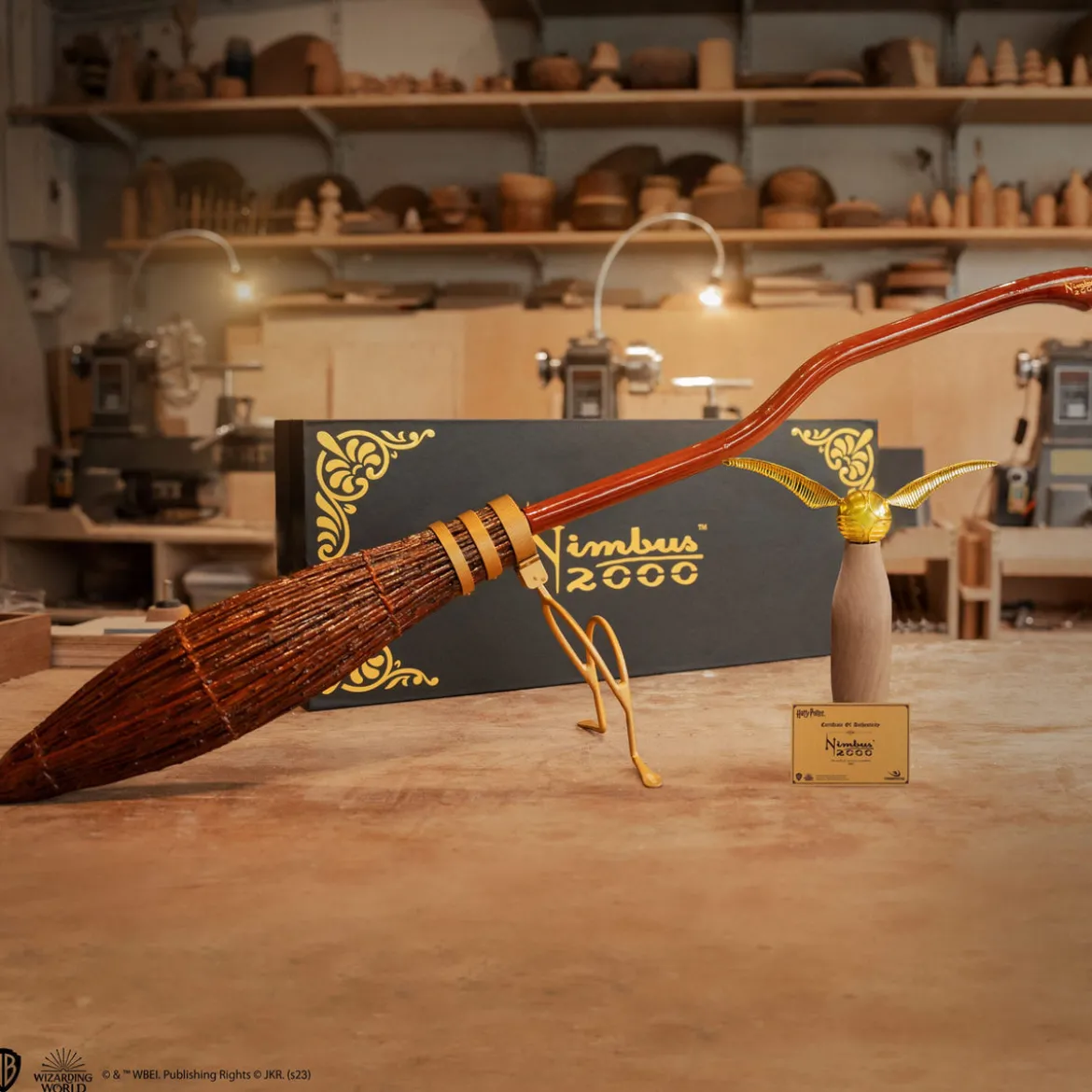 Harry Potter Replik 1/1 Nimbus 2000 Junior Zauberbesen