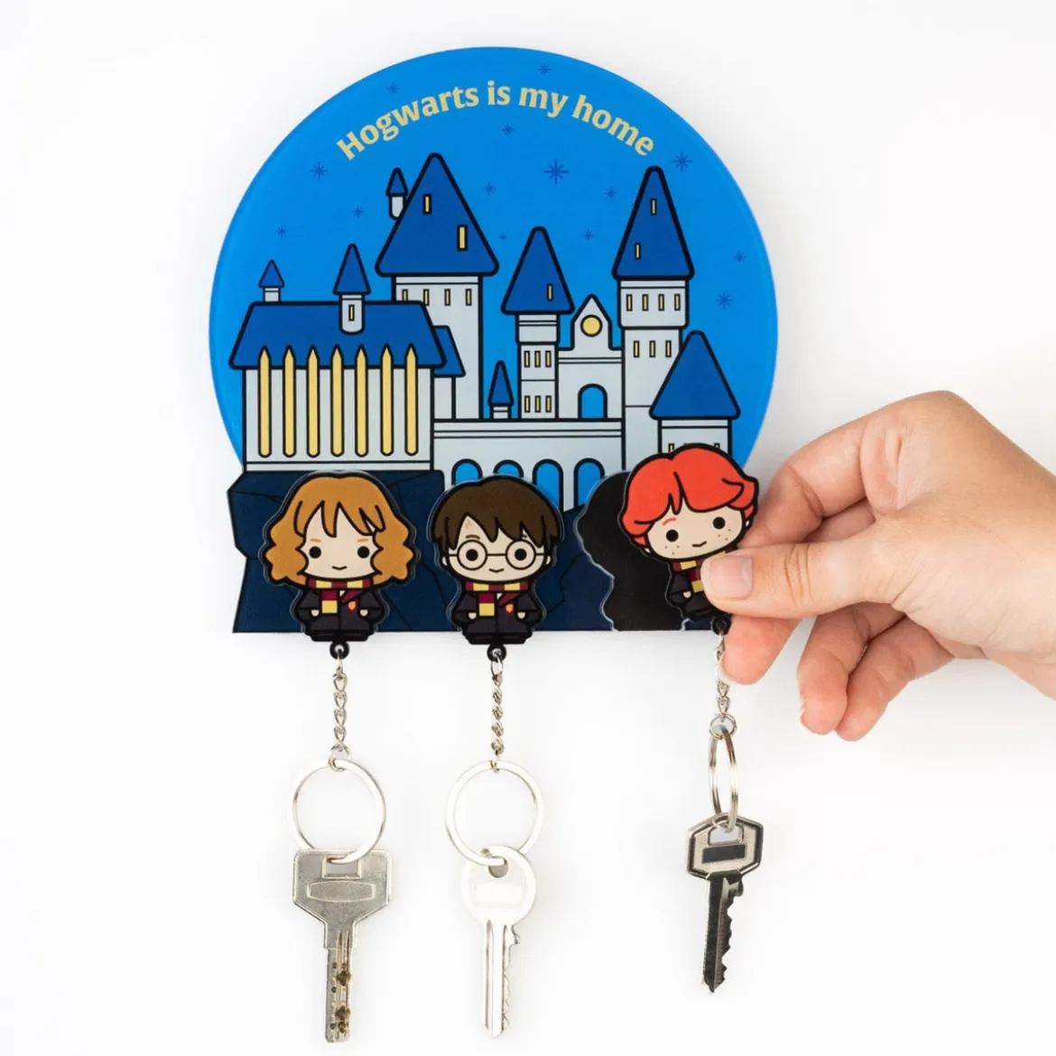 Harry Potter Schlüsselbrett inkl. 3 Schlüsselanhänger