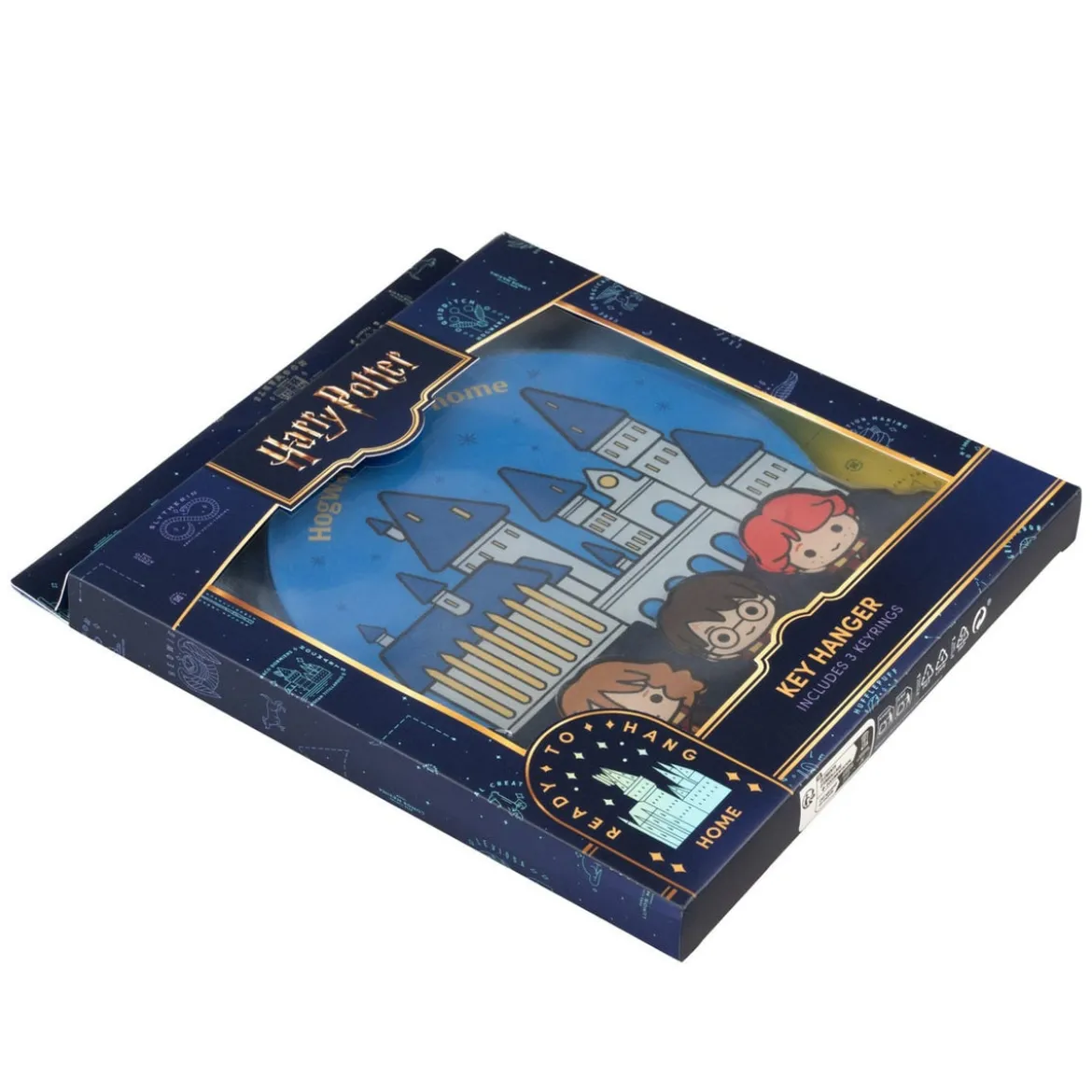 Harry Potter Schlüsselbrett inkl. 3 Schlüsselanhänger