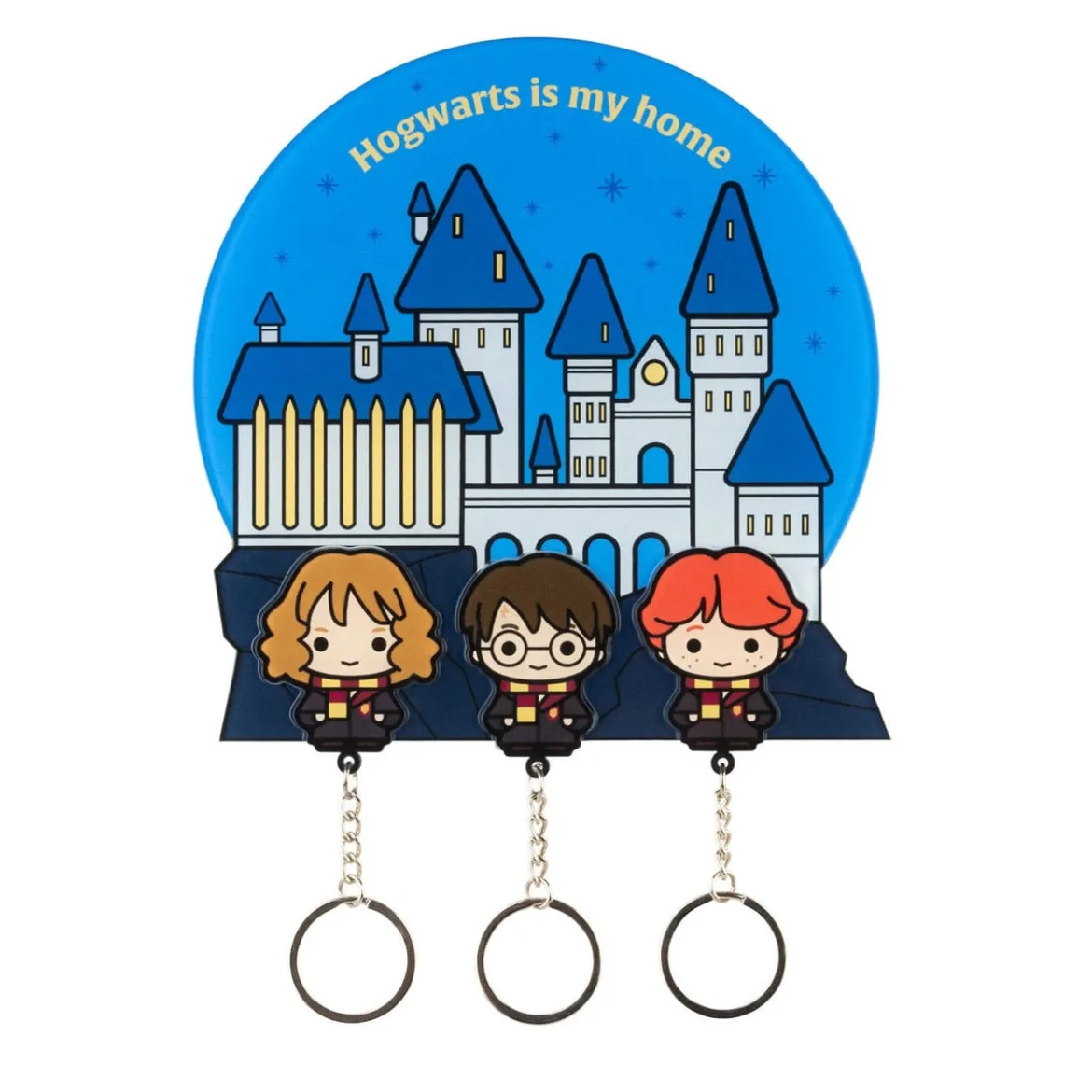 Harry Potter Schlüsselbrett inkl. 3 Schlüsselanhänger