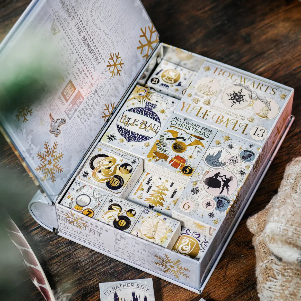 Harry Potter - Schmuck Adventskalender in Metallbox
