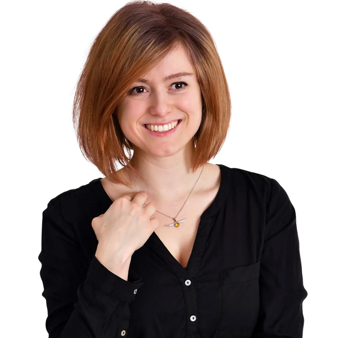 Harry Potter - Schnatz Kette mit Kristall