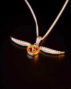 Harry Potter - Schnatz Kette mit Kristall