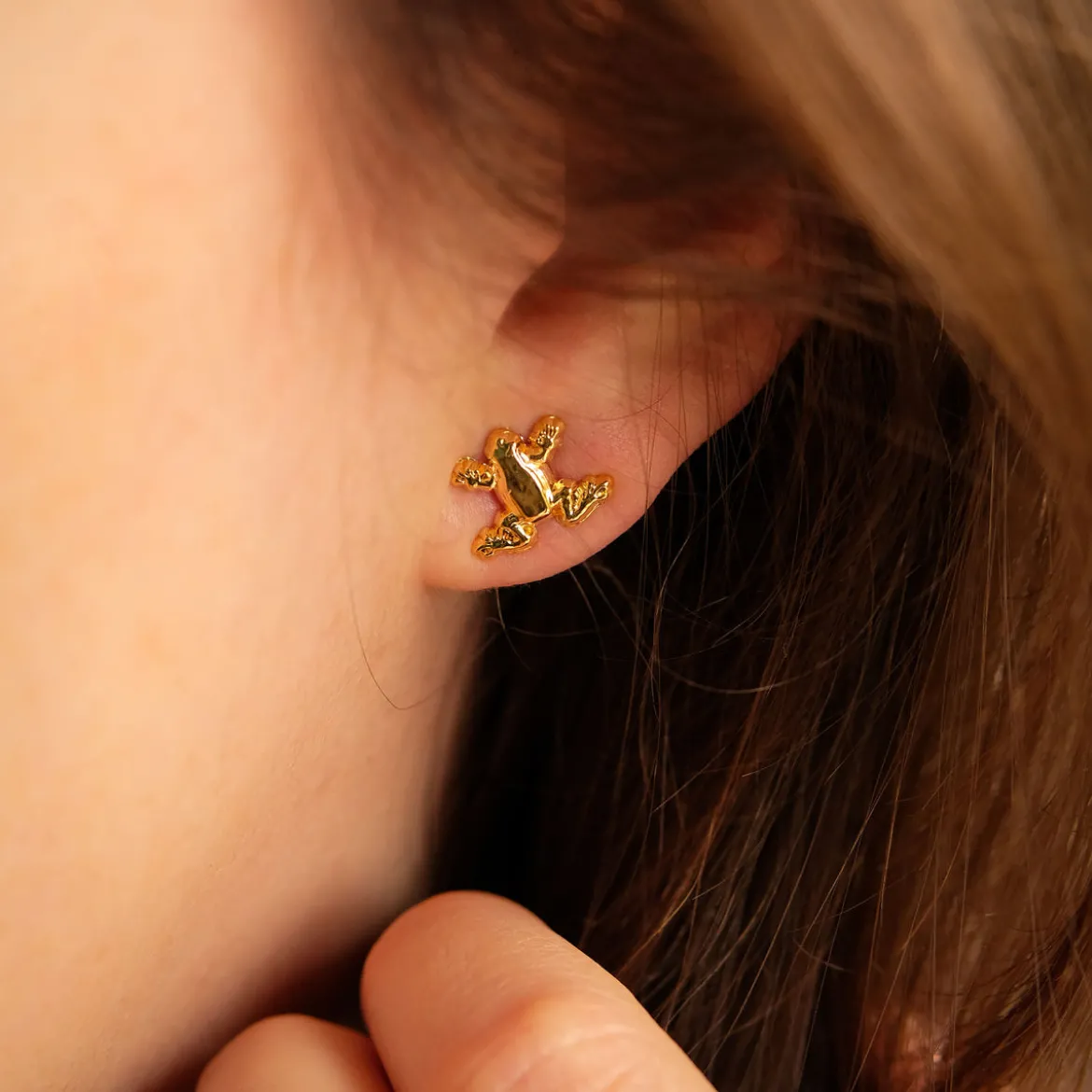Harry Potter - Schokofrosch Ohrstecker