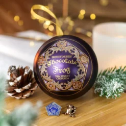 Harry Potter - Schokofrosch Weihnachtskugel mit Pins