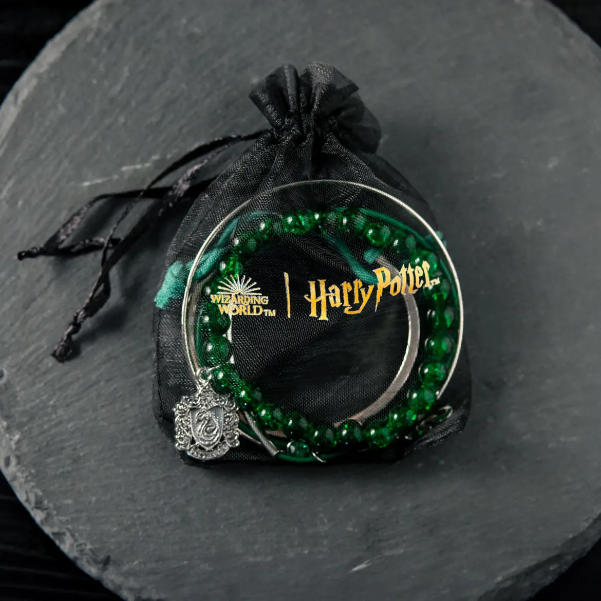 Harry Potter - Slytherin Armbänder 5er Set
