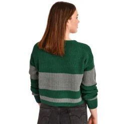 Harry Potter - Slytherin Crop Sweater Damen