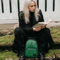 Harry Potter - Slytherin Glitter Mini Rucksack