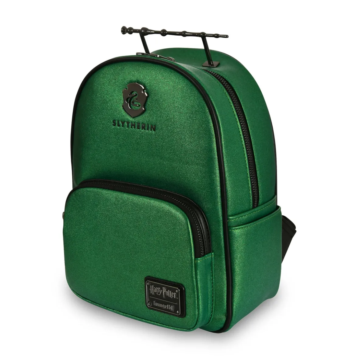 Harry Potter - Slytherin Glitter Mini Rucksack