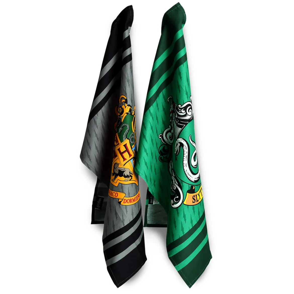 Harry Potter - Slytherin & Hogwarts Geschirrtücher Set