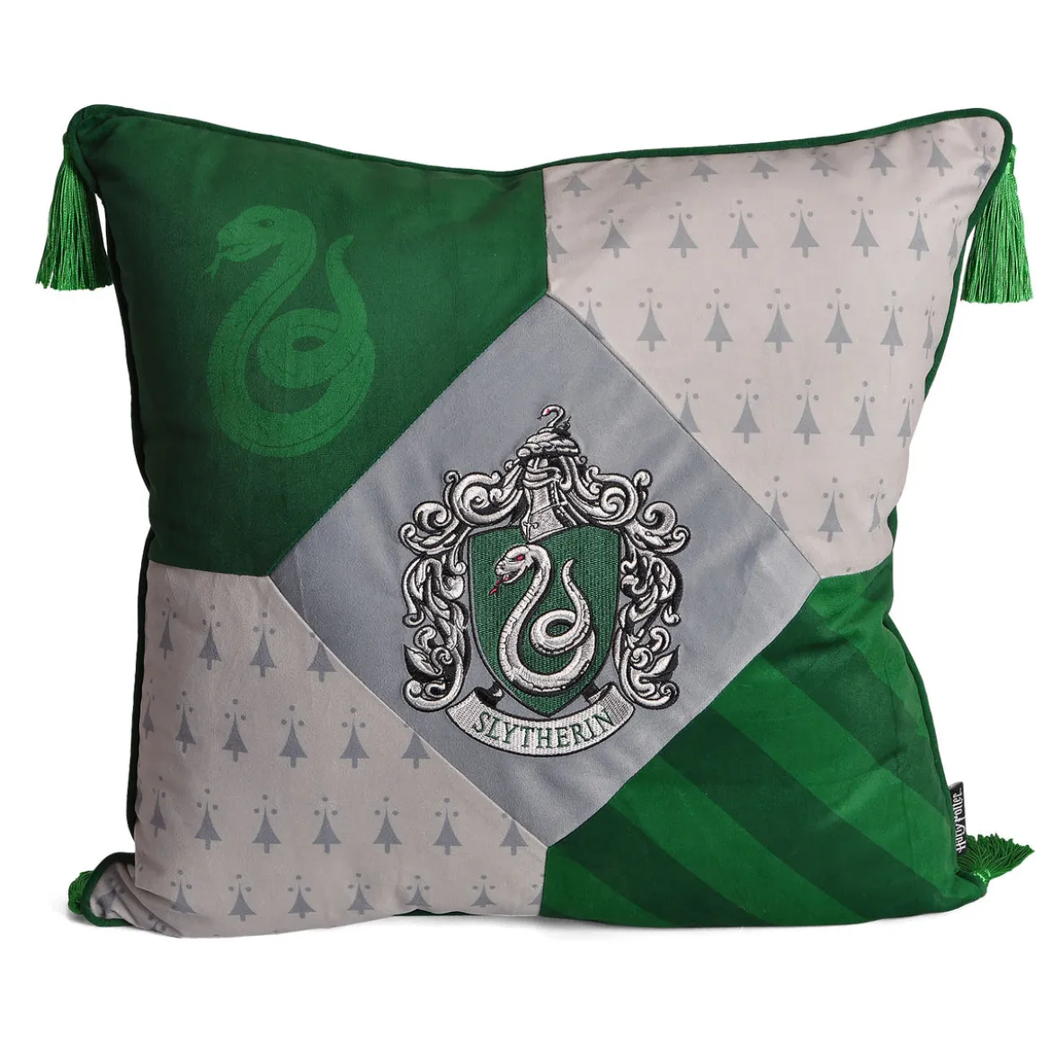 Harry Potter - Slytherin Kissen mit Quasten deluxe