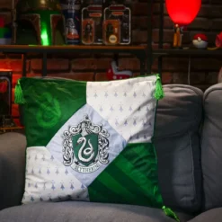 Harry Potter - Slytherin Kissen mit Quasten deluxe