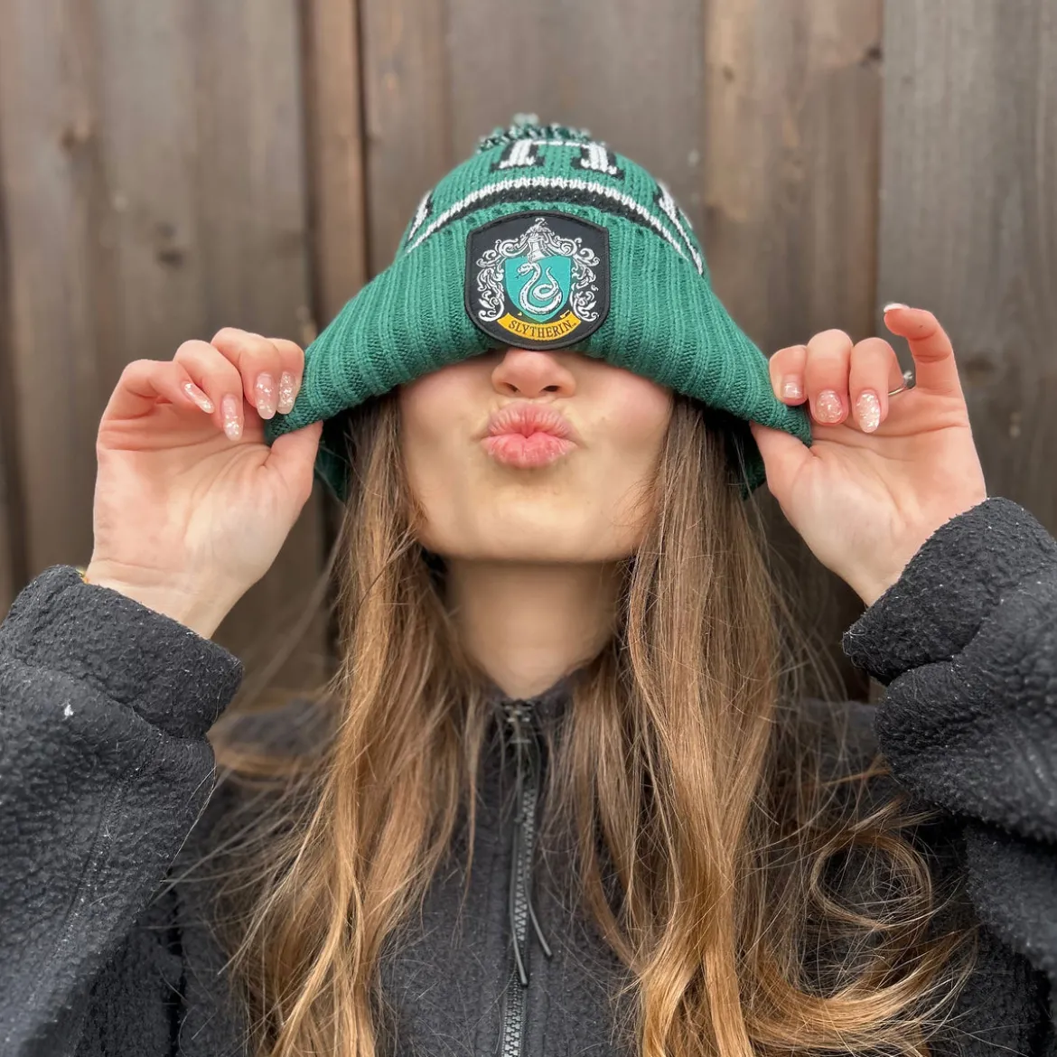 Harry Potter - Slytherin Mütze grün