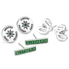 Harry Potter - Slytherin Ohrstecker 3er Set