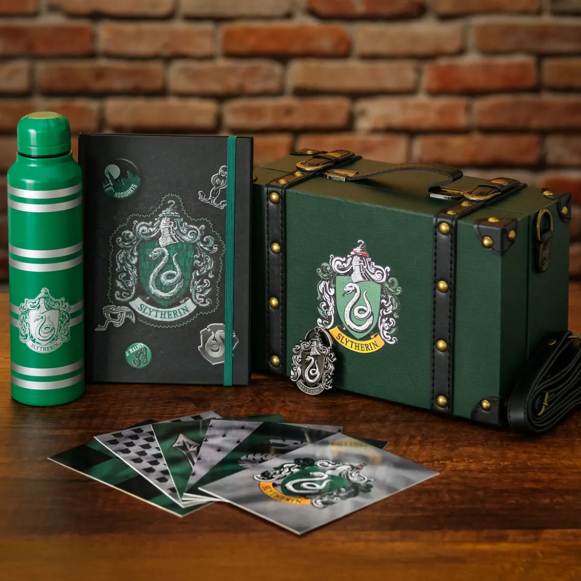 Harry Potter - Slytherin Premium Geschenkset im Koffer mit Tragegurt