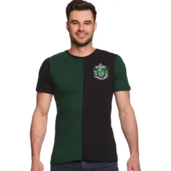 Harry Potter - Slytherin Tournament T-Shirt grün-schwarz