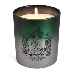 Harry Potter - Slytherin Wappen Kerze im Glas