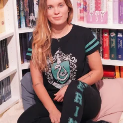 Harry Potter - Slytherin Wappen Pyjama Damen