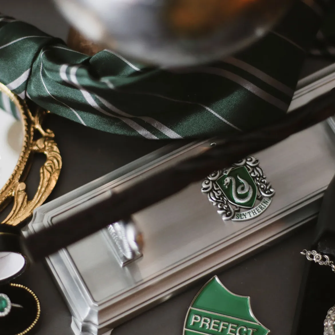 Harry Potter - Slytherin Zauberstabhalter