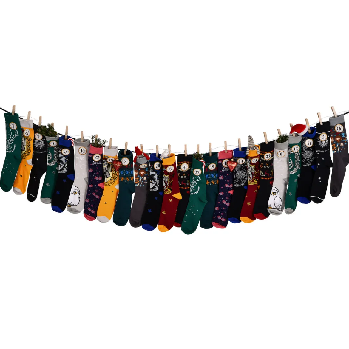 Harry Potter - Socken Adventskalender zum Befüllen