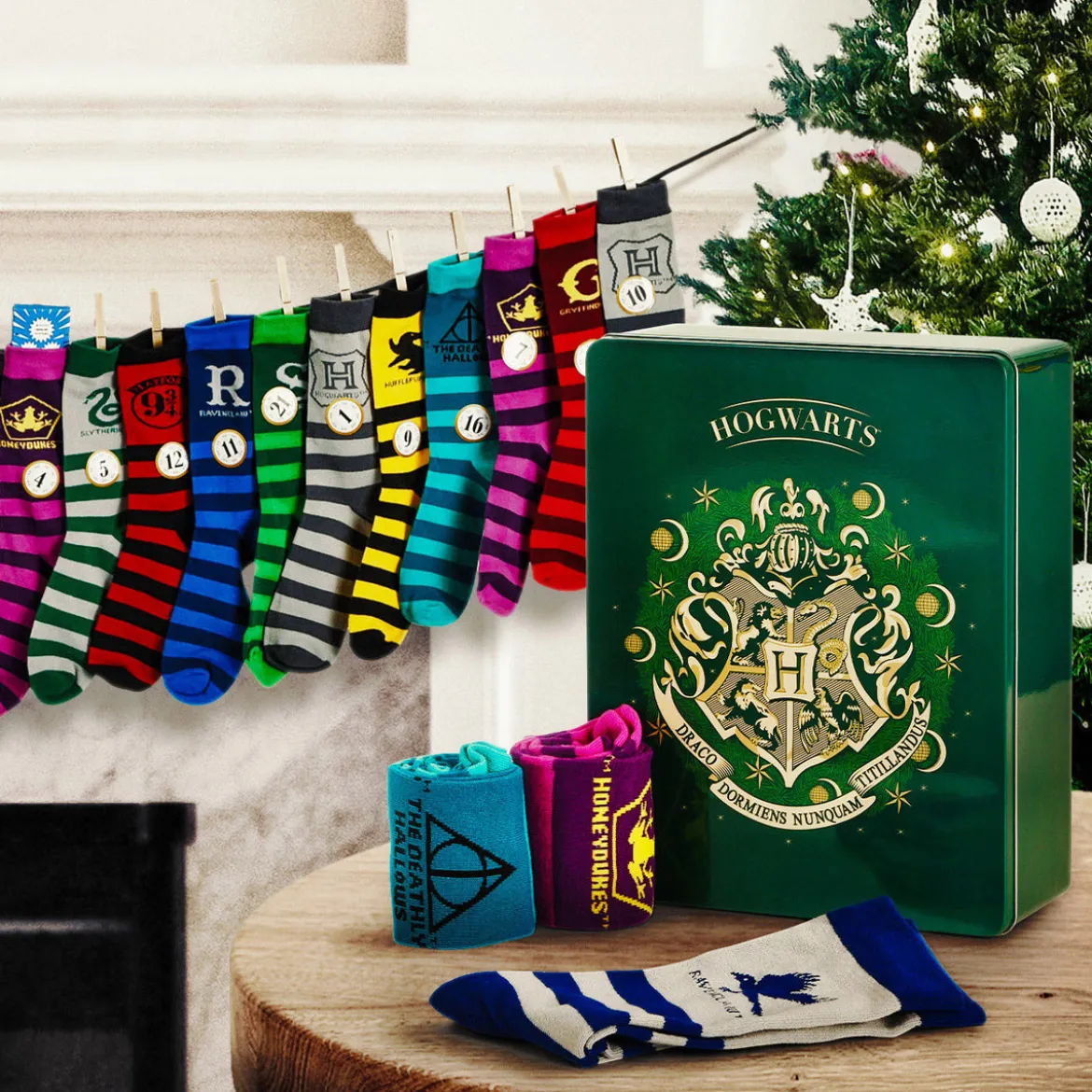 Harry Potter - Socken Adventskalender zum Befüllen